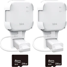256GB Microsd Card & Wall Mount for Blink Sync Module XR with Short Cable – Decl