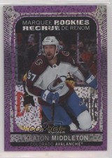 2021-22 O-Pee-Chee Platinum Marquee Rookies Violet Pixels Keaton Middleton 0lk3