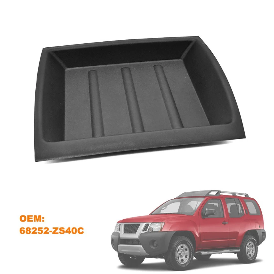 Bandeja de almacenamiento con bisel de tablero superior para Nissan Frontier Pathfinder Xterra 2005-2017 Foto 3 de 4