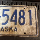 1965 Alaska License Plate — photo 2