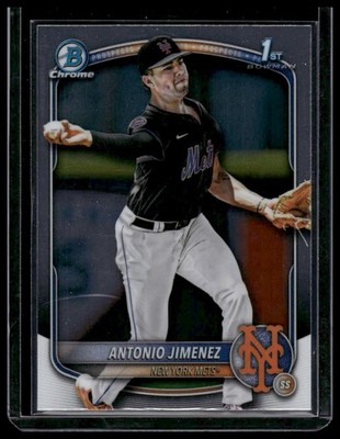 2025 Bowman Draft #BDC-56 Antonio Jimenez Chrome
