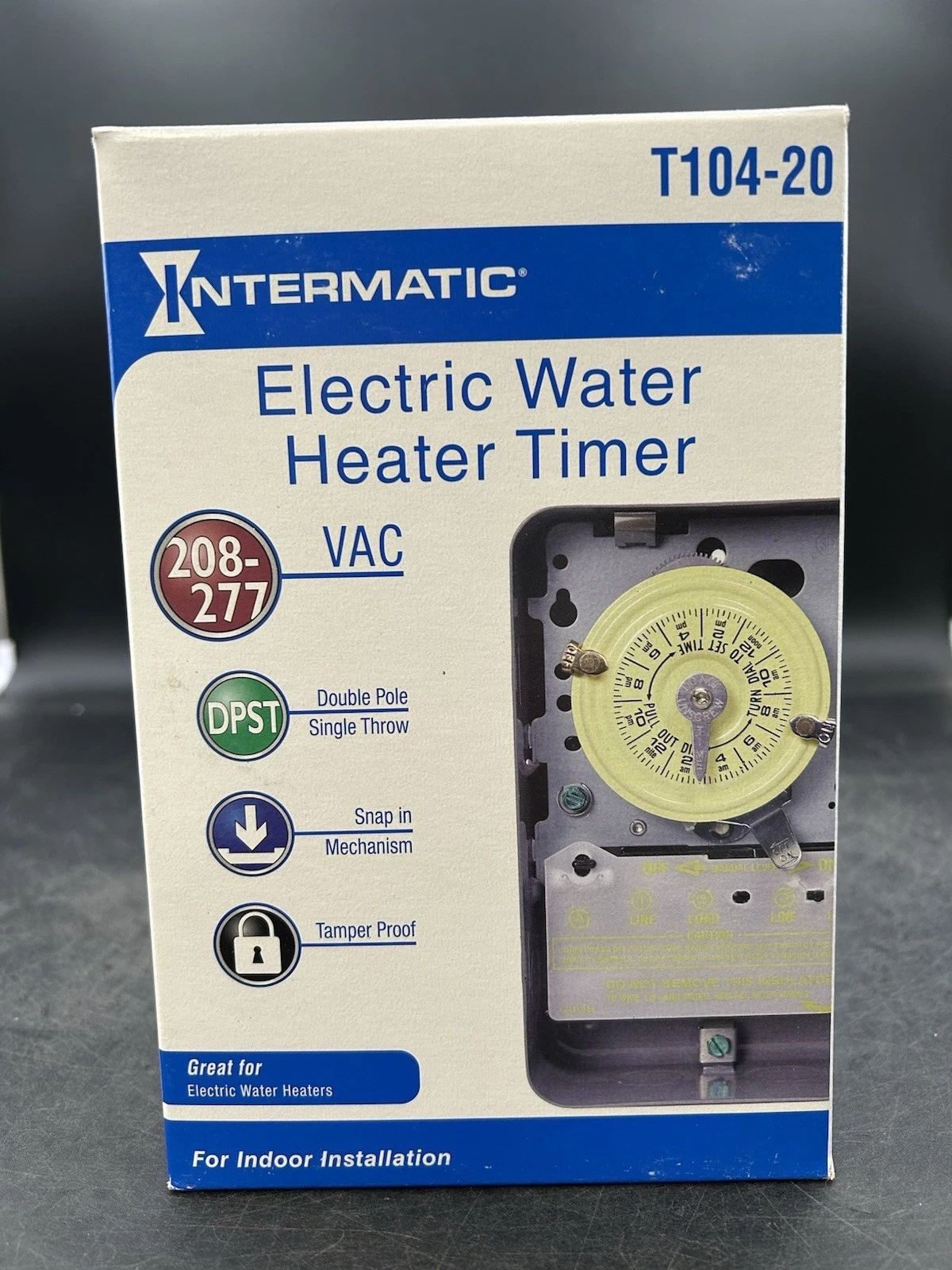 INTERMATIC T104-20 Electric Water Heater Timer
Opens in a new window or tab