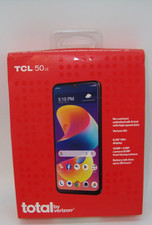 Total by Verizon TCL 50 LE 64GB Black T510D Prepaid Smartphone, New SEALED