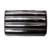 Portasigari 4 canali  in cuoio