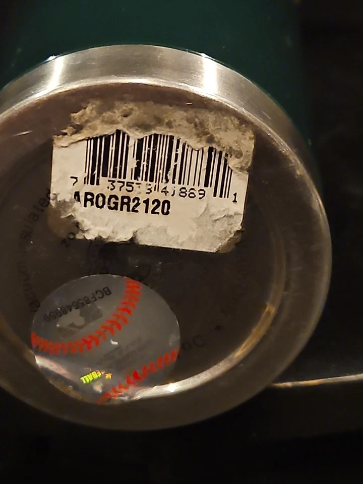 Taza de bebida de metal verde Oakland Athletics de 20 oz Foto 2 de 4