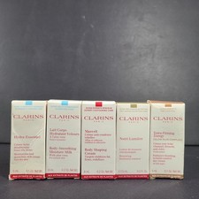 5 x Clarins Hydra Essentiel Glow Plus Renewing Essence Shaping Cream Smoothing