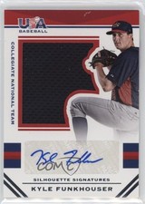 2017 Panini USA Baseball Stars & Stripes Jersey 11/46 Kyle Funkhouser Auto 0g4