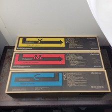 Brand New Genuine Kyocera TK-8507 Set of 3 Toner Cartridges M,C,Y Sealed