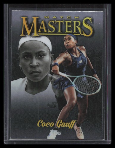 Coco Gauff #MM-12 2026 Topps Graphite Match Masters card