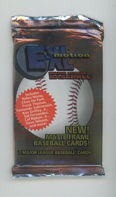 Skybox Emotion 1995 E-XL Baseball SEALED 7 Card Wax Pack Retail