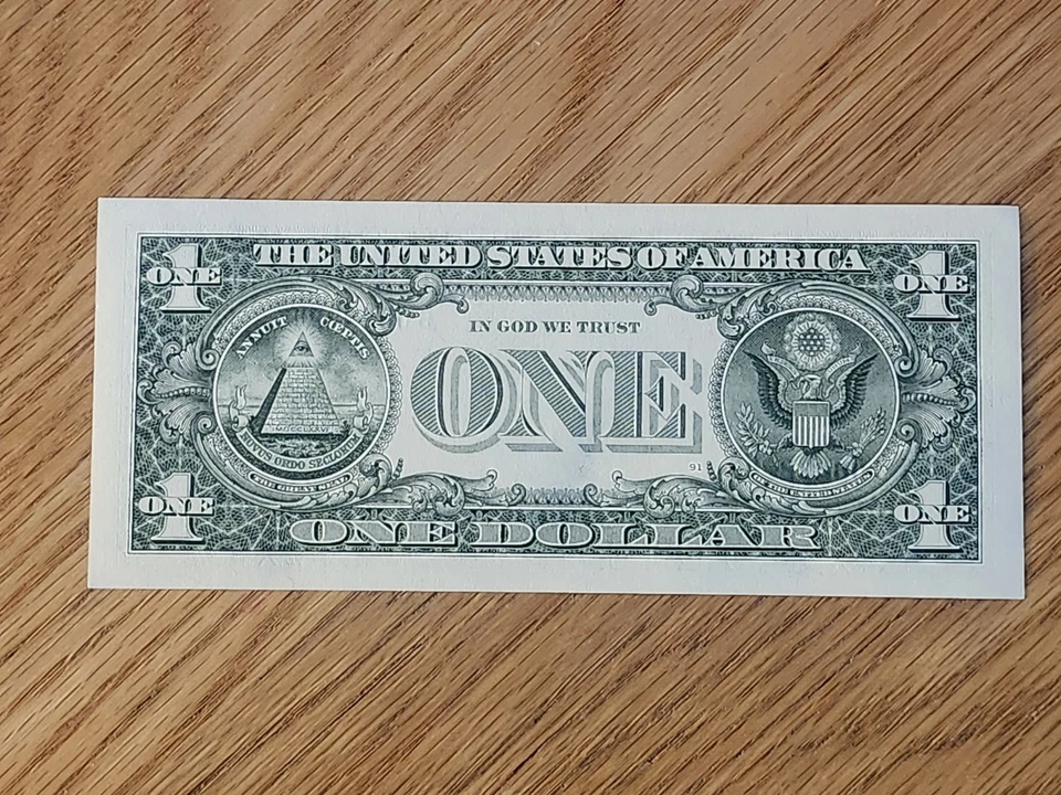 2013 B RARE DUPLICATE FORT WORTH $1 STAR NOTE UNC/GEM B08232241*  - Image 2 of 4