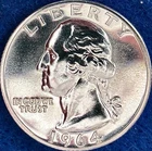 1964 Washington Silver Quarter Ch Proof