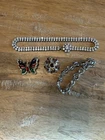 Vintage Women’s Costume Jewelry Lot Brooches Butterfly