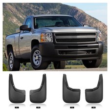 BDFHYK Mud Flaps Splash Guards for Chevy Silverado 1500 2500HD 3500 No-Drill