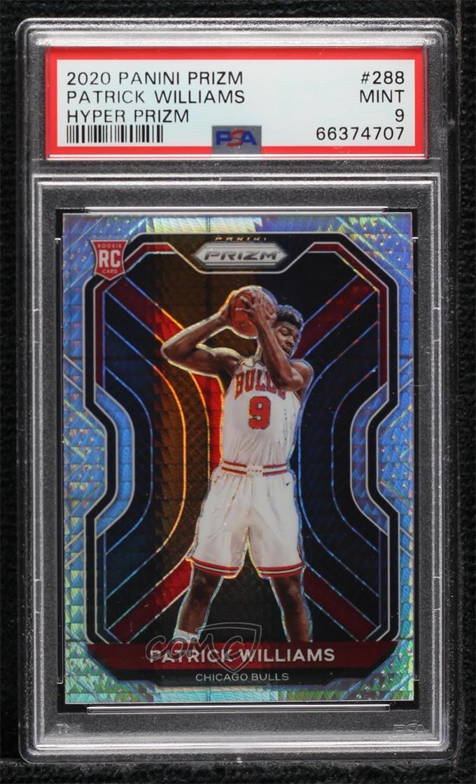 2020-21 Panini Prizm Hyper Prizm Patrick Williams #288 PSA 9 MINT 2l4