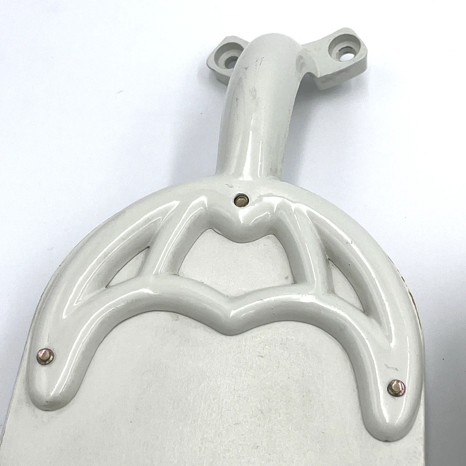 Juego de 4 aspas de ventilador de techo Hunter 16,5” madera blanca con pintura dorada 4,5” con lectura Foto 3 de 4