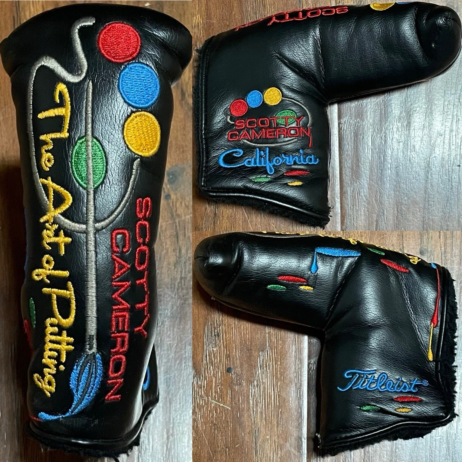 Scotty Cameron California Art of Putting Putter Headcover - Excellent -Authentic