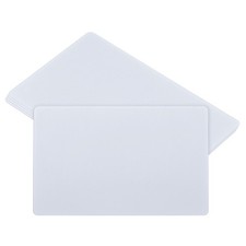 0.45mm metal business card, 5pcs laser anodized engraving aluminum, silver