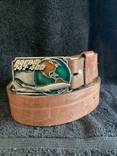 Boeing 747-400 Siskiyou 1987 Limited Edition Enameled Belt Buckle
