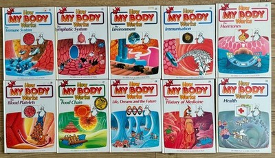 How My Body Works - 10 Books - Kids Human Anatomy Learning Science - NO's 21-30