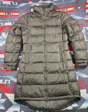 The North Face Women  s XS Black ThermoBall Long Parka Quilted Hooded Nuptse Coat