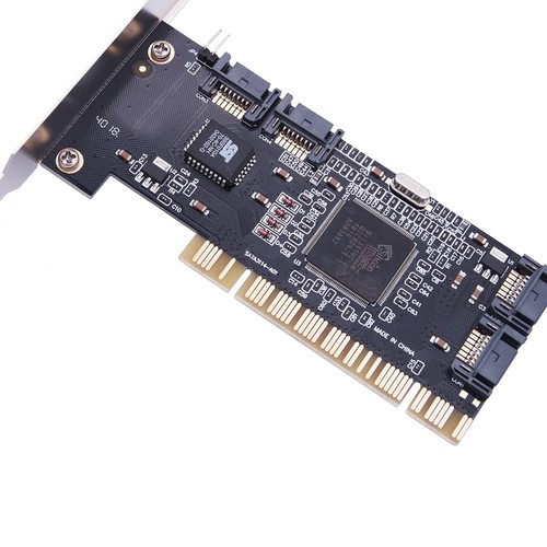 4 Ports PCI SATA Controller Internal Expansion Card with Two Sata8974 - Photo 2/6