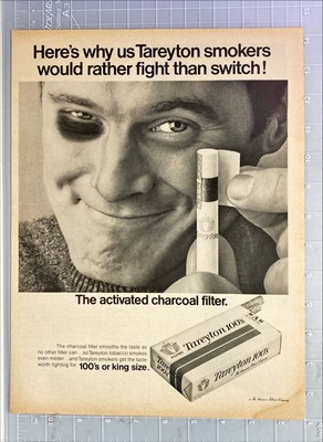Tareyton 100's Cigarettes 