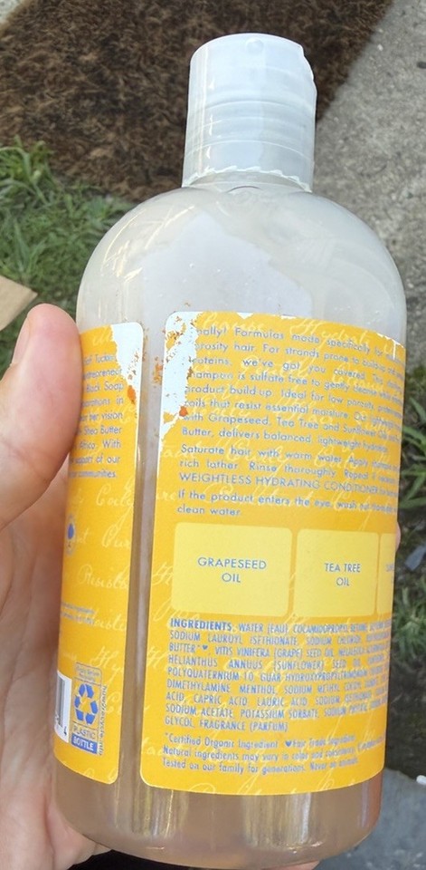 Shea Moisture Low Porosity Weightless Shampoo 13 fl oz DISCONTINUED | eBay