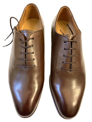 Meermin men's oxford dress shoes, brown wholecut box calf fits 8D new  in box - Main Image