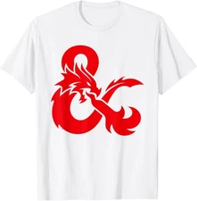 Dungeons & Dragons Ampersand Only Logo T-Shirt