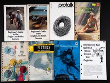 LOT of 25  Vintage Kodak Educational Photography Guide Booklets
