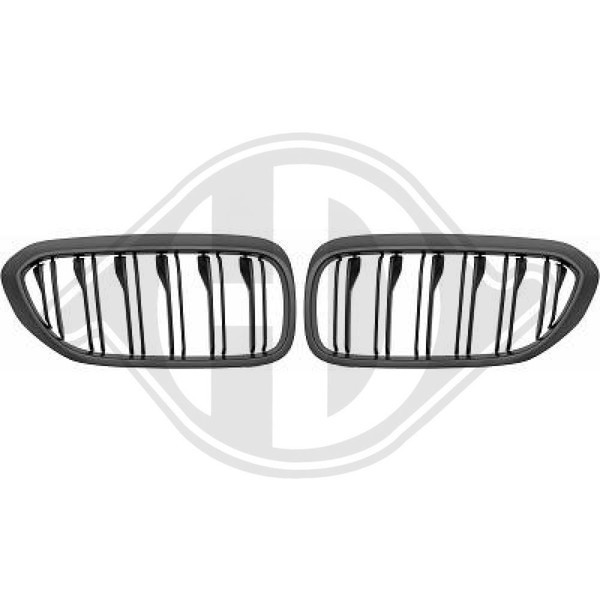 KüHlergrill KüHlergitter Schwarz Matt FüR BMW 5Er Touring G31 G30-image