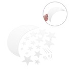 2 Pcs Wall Stickers Living Room Nursery Decor Mirror Decoration for