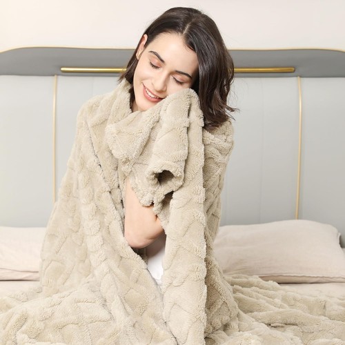 Aganear Fleece Überwurf Decke - kuschelig weich leicht flauschig Überwurf Decke für Damen - Bild 8 von 48