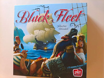 Space Cowboys Black Fleet Pirates Strategy Board Game 3-4 Players Age 14+ 2014