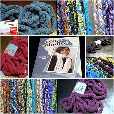 Designergarn, Extra Spesso, Filato Effetto, Minuto, Fantasy Mix