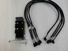 DELL R730xd SERVER SSD NVMe PCIe EXTENDER EXPANSION CARD GY1TD P31H2 w/ 4 cables