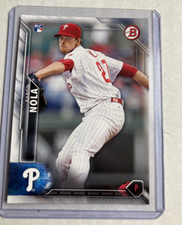2016 Bowman #125- AARON NOLA Rookie RC Card.. rookie card picture