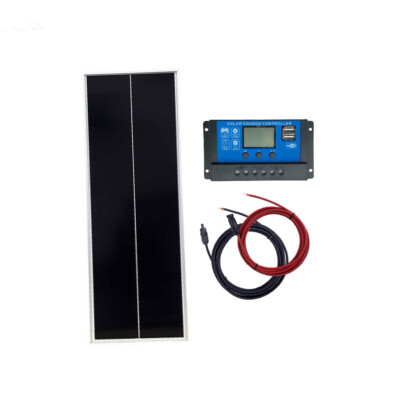 100W Wohnmobil Solar Set Mono 12V Sonnenbank