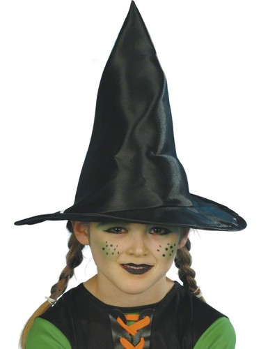 Accessori Costume Halloween Bambina Cappello Da Strega PS 17132 | eBay