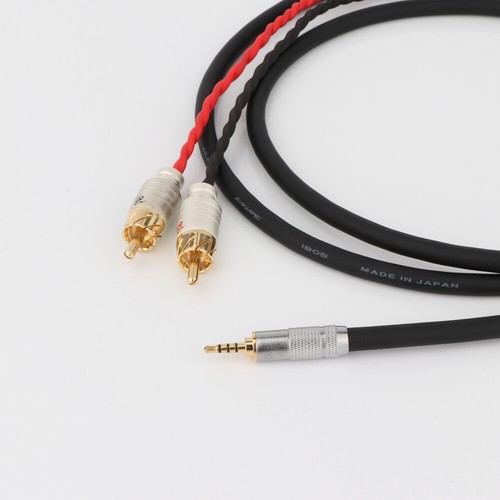 Cable adaptador de audio de alta calidad de 3,5 mm macho a 2 RCA macho - Imagen 5 de 6