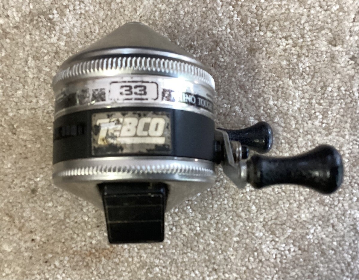Vintage Zebco 33 Rhino Tough Spin Casting Reel Made in USA 1989