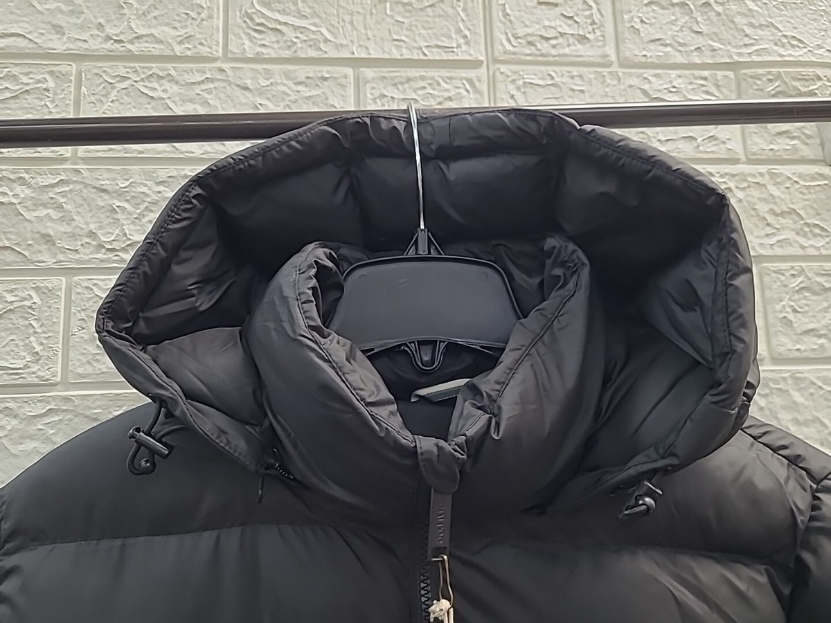 New Tentree Long Cloud Shell Long Puffer Jacket Meteorite Black