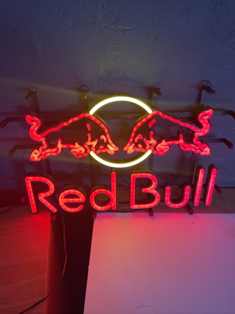 Red Bull Neon Sign LED Tube 100% Working | eBay UK