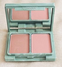 CLINIQUE Sheer Powder Blusher Duo 15 WILD ROSE 22 POSY BLUSH .2 oz 5.6 g mini sz