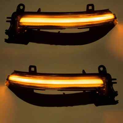 2Pcs Dynamic Turn Signal Mirror Sequential Light For BMW F20 F30 F33 F34 F32 New