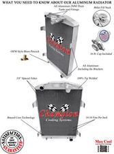 Rn Champion 3 Row Radiator Chevy Configuration For 1930 Chevrolet Car Cc1930ch