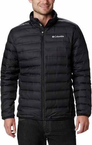 Columbia Men's Lake 22 Down Jacket Black Size M - Picture 2 of 8
