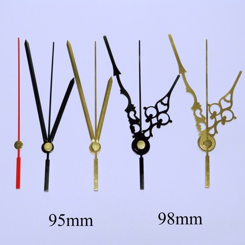 10x Quartz DIY ticking clock movement, Extra Long 31mm shaft mechanism and hands - Picture 8 of 11