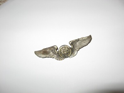 Antique USAF USAAC US Air Force Sterling Silver Flight Wings (1) Out Of ...
